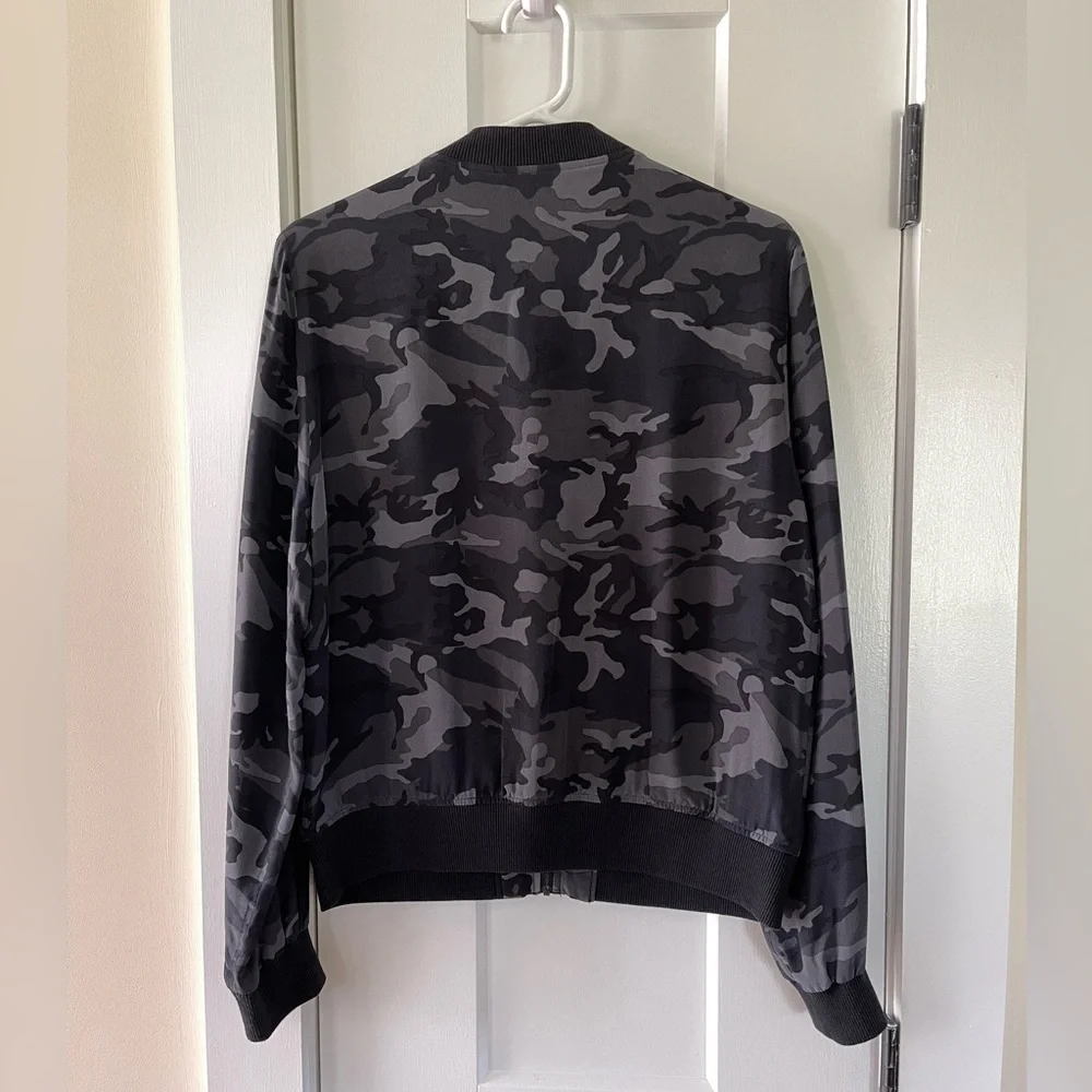 Silky Camo Casual Jacket - Picture 3 of 5